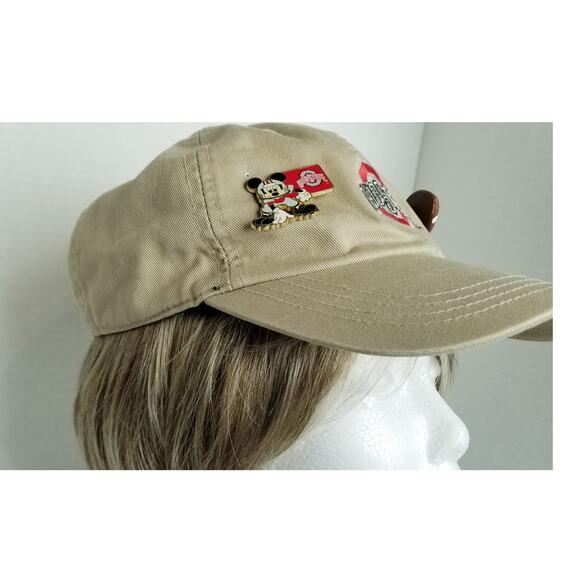 AHEAD Extreme Fit OSU Ball Cap Embellished With Pins Attached, Lightly Worn - Picture 3 of 11